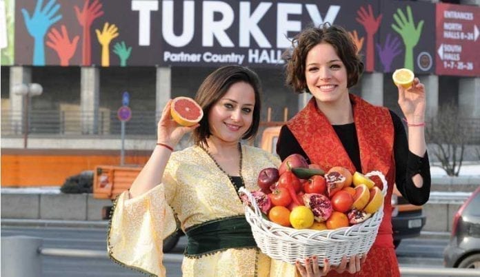 Owoce z Turcji