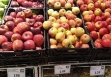 Supermarket: Ceny owoców w Południowym Tyrolu w drugiej dekadzie listopada