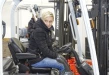 Miasteczko UniCarriers na Horti-Techu w Kielcach