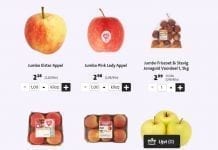 0,75 euro za sztukę. Ceny jabłek w holenderskich marketach