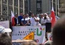 Kilka tysięcy niezadowolonych rolników w Warszawie