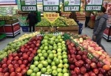 Chiny: ceny owoców na rynku Shandong pozostają wysokie