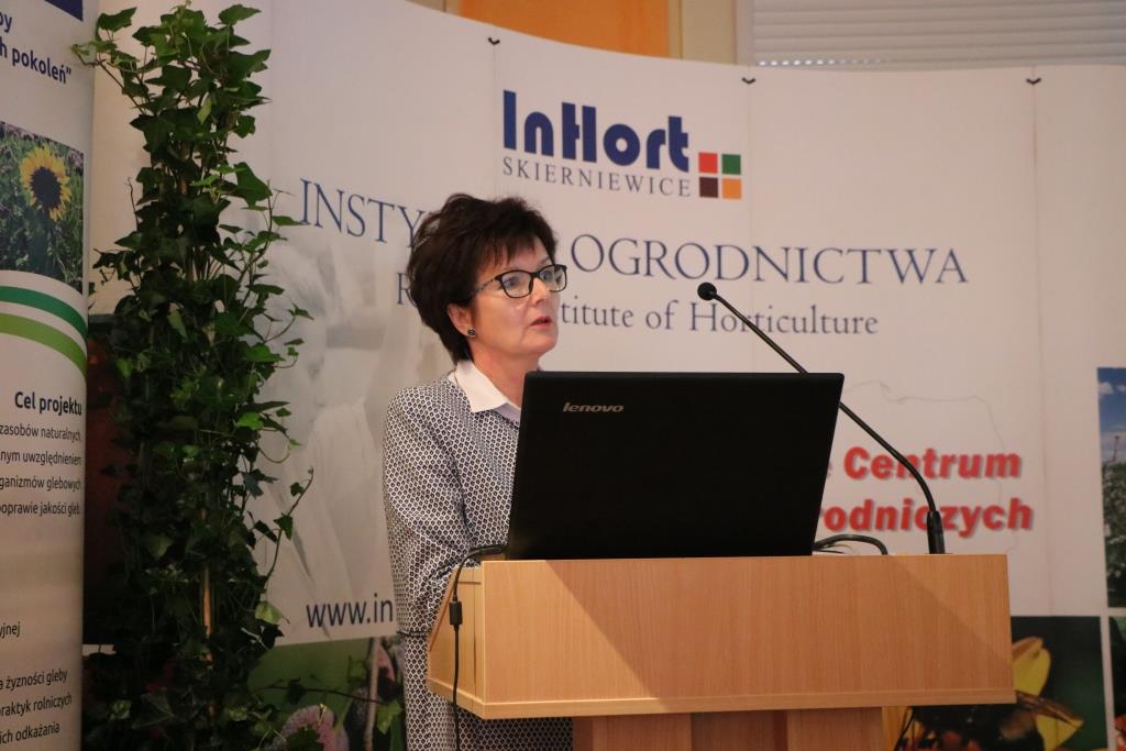 Dr hab. Dorota Konopacka, prof. IO - Dyrektor Instytutu Ogrodnictwa w Skierniewicach