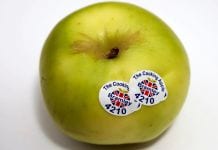 Duże brytyjskie supermarkety rezygnują z etykiet na jabłkach