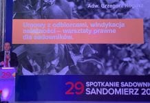 Umowy z odbiorcami, windykacja – warsztaty prawne dla sadowników – rozpoczyna się drugi dzień Sadowniczych Spotkań w Sandomierzu