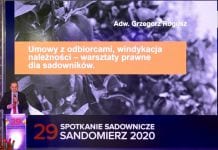 Warsztaty prawne dla producentów owoców i warzyw – VIDEO