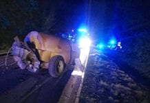 Grójeckie: Wypadek z udziałem ciągnika sadowniczego