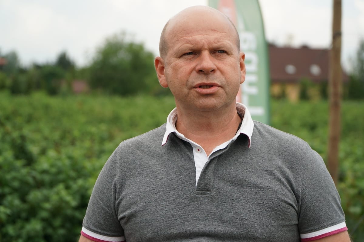 dr Piotr Baryła, jeden z gospodarzy
