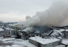 Po pożarze obiektu Polskie Sady zostały tylko zgliszcza [Zdjęcia]