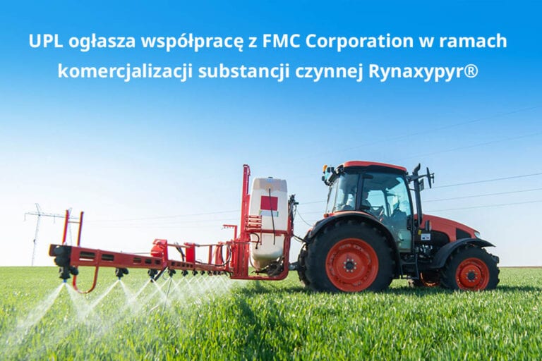 UPL ogłasza długoterminową współpracę Z FMC Corporation w ramach komercjalizacji substancji czynnej Rynaxypyr®