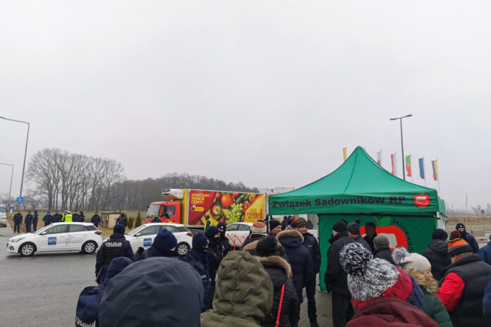 protest sadowników
