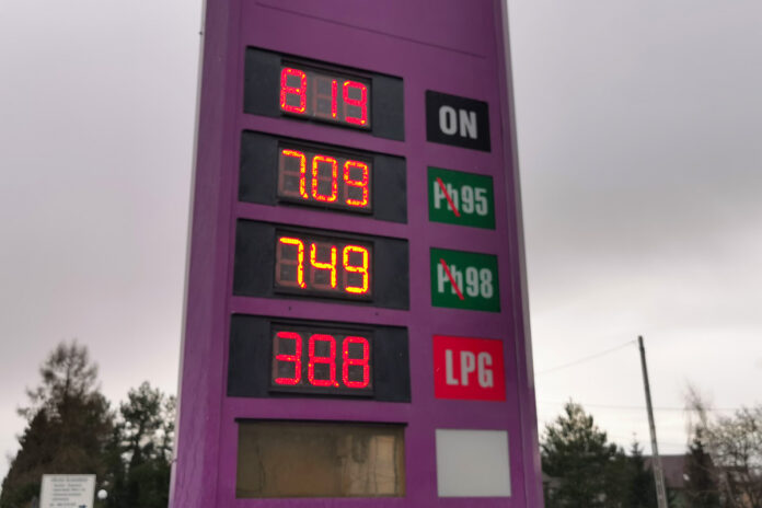 ceny paliwa