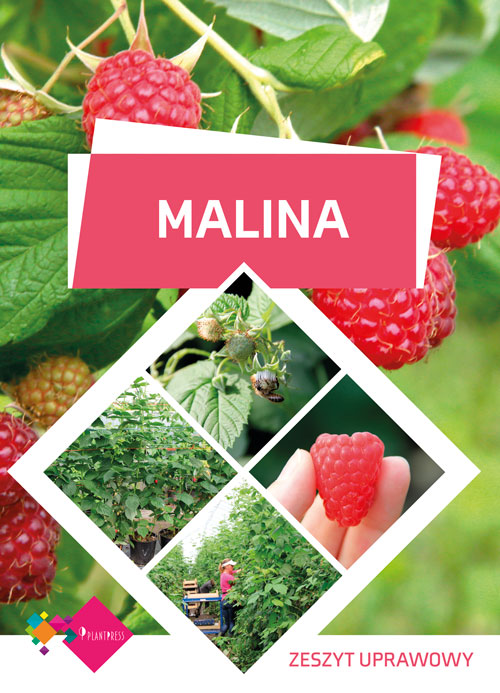 Zeszyt uprawowy Malina - okładka
