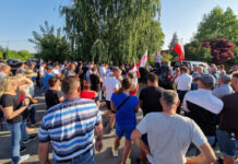 prostest Opole Lubelskie