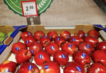 importowane jabłka premium