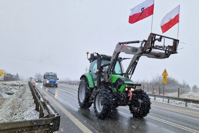 protest polskich rolników