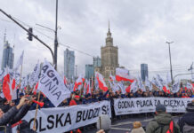 protest rolników w Warszawie