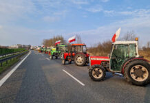 Tak sadownicy protestowali w Grójcu – 20.03.2024 [Video]
